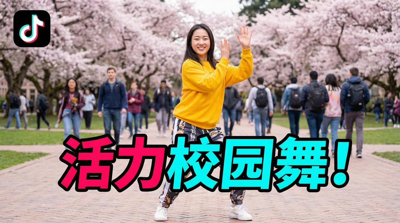 小欣奈 - TikTok风格活力校园舞短传媒